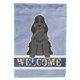 thumbnail image 1 of "Treasures Cocker Spaniel Negro Bienvenida Bandera Jardín, Pequeño, Multicolor" Caroline's Treasures BB5673GF, 1 of 1