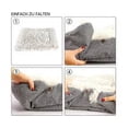 thumbnail image 3 of Cama para gatos semicerrada, redonda, ovalada, sencilla, de forro polar, tipo cueva, para perros y gatos., 3 of 5