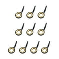 thumbnail image 3 of 10pcs Stainless Steel Fishing Rods Guide Fishing Rod Tip Rings Set, 3 of 8