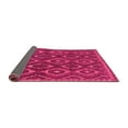 thumbnail image 2 of Ahgly Company Indoor Rectangle Abstract Pink Modern Area Rugs, 7' x 9', 2 of 4
