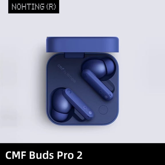 Active Noise Cancelling Wireless Earbuds, CMF Buds Pro 2 with Immersive Spatial Audio & Enhanced Bass, Bluetooth 5.3