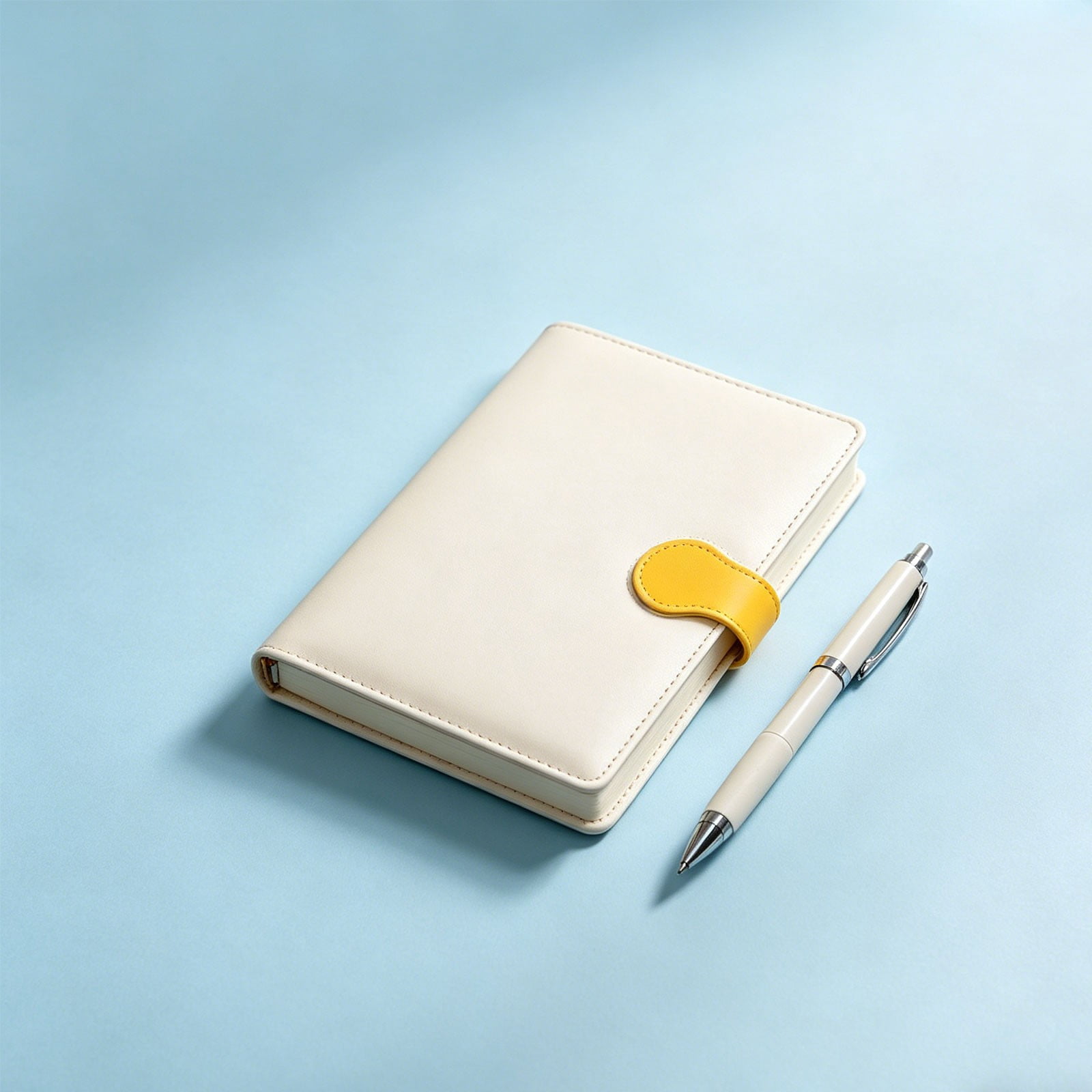 Gnwei A5 Hardcover Ruled Notebook Journal for Women & Men – 200 Pages, 5.7 x 8.3 Inches, Leather Journal – Daily for Work, Meeting, Travel, Writing, Note Taking