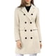 thumbnail image 1 of Abrigo de invierno para mujer INSPIRE CHIC con solapa muestrera, abrigo trinchera de doble botonadura, talla XL, color beige, 1 of 7
