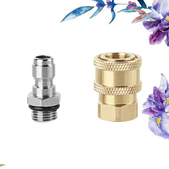 WHAMVOX Quick Coupler De Latón Con Masculino 1/4 Para Uso Doméstico