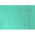 thumbnail image 1 of Ahgly Company Indoor Rectangle Solid Turquoise Blue Modern Area Rugs, 4' x 6', 1 of 4