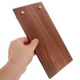 thumbnail image 5 of Worgeous Wooden Tabletop Menu Holder Rustic Wood Message Board Menu Clips For Cafes Restaurants Displaying Signs Wooden Display Stand, 5 of 8