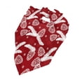 thumbnail image 4 of Bingfone Christmas Holiday Pinecone -Washable Dog Scarf Triangle Adjustable Puppy Bandana Bib Handkerchief for Medium Large Dog Cat, 4 of 8
