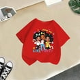 thumbnail image 5 of XEGLSBU Girls T Shirts Size 7T Kid Girls Cute Graphic Round Neck Short Sleeve Tee Summer Casual T Shirt Red Size 9-10 Years, 5 of 5