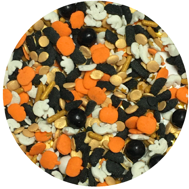 Sprinkle Deco® Halloween Ghost Bling Edible Decoration Confetti