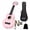 Pink, variant on AODSK 23" Concert Ukulele Kit with Gig Bag, Strap, Extra Strings, Picks, Online Lesson, Ukelele Adult Beginner Series AUC-P06