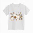 thumbnail image 4 of KPVEVIQ Halloween Shirts for Boy Girl Pumpkin Ghost Graphic Tshirts Short Sleeve Top Fall Outfit, 4 of 6