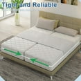 thumbnail image 3 of 33Ft Long Twin Bed Connector, Twin Mattress Connector to Make King, Adjustable Bed Bridge Twin XL to King Daybed Converter, Sturdy Durable Without Deformation, 3 of 8