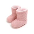 thumbnail image 1 of Baby Girls Boys Warm Snow Boots for Infant,Soft Fleece Knitted Winter Warmer First Walker Booties for Newborn Unisex 0-18M, 1 of 8