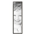 thumbnail image 2 of ArtToFrames 11" x 40" Black Square with Gold Beads Picture Frame, 11x40 inch Black Wood Poster Frame (WOM-5021),  Pack, 2 of 7