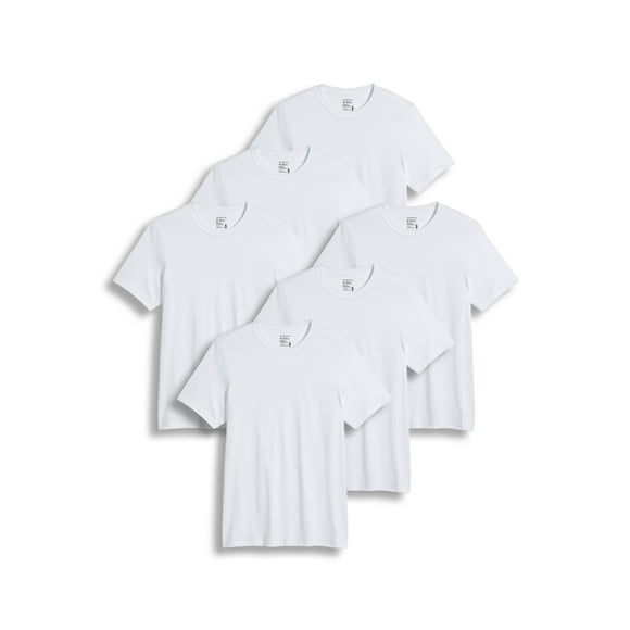 Jockey Men's Classic Crew Neck Undershirt - 6 Pack