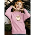 thumbnail image 2 of Cute Corgi Love Me . Sweatshirt Women -Image by Shutterstock, Female Large, 2 of 4