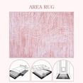 thumbnail image 3 of RUG ROBOT 8'x10' Abstract Large Area Rugs for Living Room, Soft Washable Pink Rugs for Bedroom, Non-Slip Modern Wave Striped Accent Carpet for Dining Room Kitchen, Pink, 3 of 9
