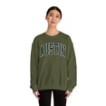 thumbnail image 4 of Austin Sweatshirt Gifts Crew Neck Shirt Long Sleeve Unisex, 4 of 7