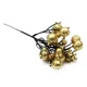 thumbnail image 4 of 1 pieza de tallos de bayas con purpurina navideña, flores artificiales de espuma, corona para árbol de Navidad, decoración DIY para el Año Nuevo 2024, adorno de mesa de Navidad, 4 of 4