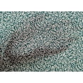 thumbnail image 4 of oneOone Cotton Poplin Dark Teal Green Fabric Leaves Artistic Craft Projects Decor Fabric Printed By The Yard 42 Inch Wide, 4 of 4