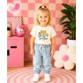 thumbnail image 4 of Big Sister to Bee Shirt for Girls Bumble Bee Sibling Reveal Tee, Natural Shirt, 4T, 4 of 8