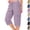 #03 Light Purple, variant on Cargo Capris for Women Casual Capri Pants with Pockets Summer Quick Dry Hiking Pants Outdoor Pull On Cargo Pant,XXL,#03 Royal Blue