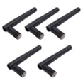 thumbnail image 2 of M Buder Antena WiFi Externa 2.4G 3DBI Alta Ganancia SMA Rosca Hembra Pin Interior Señal Fuerte para Monitoreo Inalámbrico, Hogar Inteligente, 5 Piezas (9 cm / 3.54 in), 2 of 9