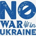 thumbnail image 3 of CafePress - No War In Ukraine Long Sleeve T Shirt - Unisex Cotton Long Sleeve T-Shirt, 3 of 4