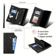thumbnail image 3 of Leather Wallet Phone Case Flip Cover Magnetic Phone Case Android Wallet Case Samsung Galaxy S23 UITRA/S23 PLUS/S23/S22 UITRA/S22 PLUS/S22/S2 UITRA/S21 PLUS/S21, 3 of 4