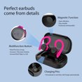 thumbnail image 2 of Auriculares Bluetooth APEKX True Wireless Con Estuche de carga IPX7 impermeables color rosa, 2 of 3
