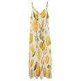 thumbnail image 4 of Various Fruits Sleeveless Dress Woman Fashion Long Dresses Women's Summer Suit Dress Summer 2025 Women, 4 of 7
