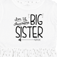 thumbnail image 4 of Inktastic I'm the Awesome Big Sister Girls Toddler Dress, 4 of 5