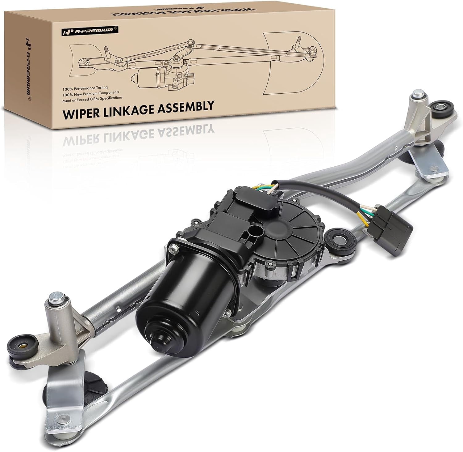 自動車 H/S Works Dorman 602-231AS Windshield Wiper Motor and Linkage Assembly for