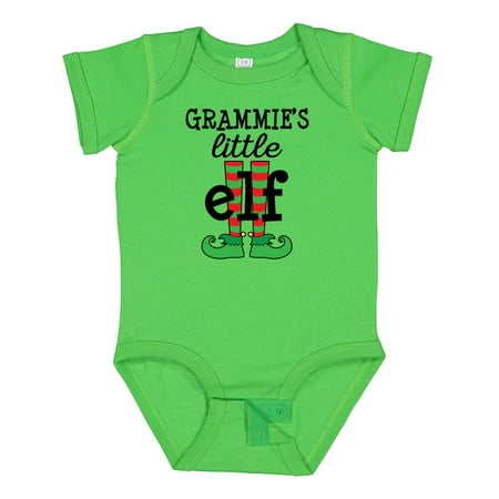 

Inktastic Christmas Grammie Little Elf Outfit Gift Baby Boy or Baby Girl Bodysuit
