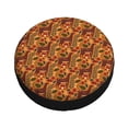 thumbnail image 3 of XMXY Christmas Cartoon Elk Spare Tire Cover, Universal Waterproof Cover for Jeep RV Tire Wheel Protection, 16 inch, 3 of 8