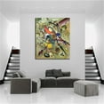 thumbnail image 4 of Wassily Kandinsky Wall Art Painting with Points Gallery Wrapped Canvas Art For Bedroom Livingroom Decoration Print Ready to Hang, 4 of 6
