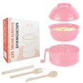 thumbnail image 1 of Bol para Cocinar Ramen RORBAM para Microondas, Libre de BPA, Color Rosa, 1 of 7