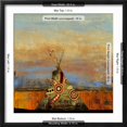 thumbnail image 5 of Art.com Blue Face Art Print by Andrew Michaels, Black Frame Wall Art, 21" x 21", 5 of 5