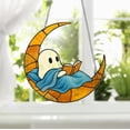 thumbnail image 3 of Ghost Reading Book On Moon Suncatcher,Cute Ghost Reads Book Window Hanging Decor,Reading Book Sun Catcher,Housewarming Gifts,Book Lover Gift 1883498430, 3 of 3