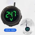 thumbnail image 1 of Mini LED Digital Tube Car Voltmeter DC 4 100V Protective Wire Connection, 1 of 7
