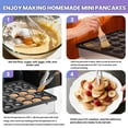 110V U.S. Commercial 25-Compartment Mini Crepe Maker, 900W Mini Dutch ...
