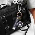 thumbnail image 4 of Productos con temática de deportes de pelota Llaveros de balón de fútbol realistas Accesorios Mercancía Llaveros tridimensionales Llavero de metal, 4 of 6