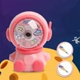 thumbnail image 4 of Pencil Sharpener, Hand Crank Manual Sharpener, Auto Pen Feed Feature, Cute Pencil Cutter for Classroom/Office/Home, Astronaut Style, 4 of 6