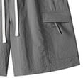thumbnail image 4 of Gytharion Mens Shorts Cargo Sweat Shorts Casual Drawstring Elastic Waist Athletic Workout Gym Jogger Shorts, 4 of 5