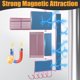 thumbnail image 3 of Estante magnético para especias para refrigerador, paquete de 7 estantes magnéticos 100% metal, organizador de especias de cocina con estante de gancho, soporte para toallas de papel, organizador de, 3 of 21