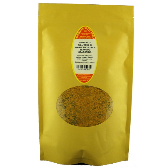 Marshalls Creek Spices MARYLAND STYLE SEAFOOD SEASONING (COMPARE TO OLD BAY Â®) 13 oz. Kraft Stand Up Pouch ECO Friendly Recyclable Mailer