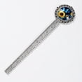thumbnail image 2 of Sunflower butterfly Vintage Silver Lace-Edged Bookmark: the Gift for Book Lovers and Readers, 2 of 5