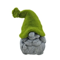 Mossy Hat Garden Gnome 14"
