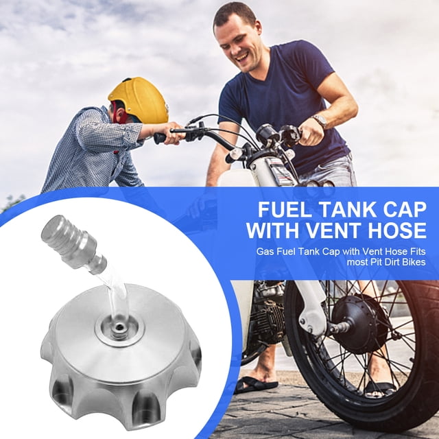 Tapa del tanque de combustible de aleación de aluminio de 48,5 mm para moto de cross 50 70 90 110 CC
