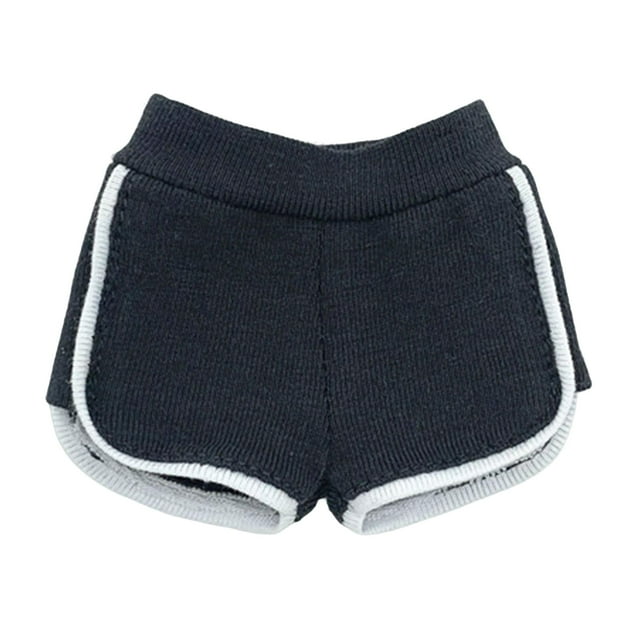 Pantalones cortos de yoga femeninos a escala 1/6, accesorios, juguetes para niños y adultos, regalos para figuras de acción de 12 pulgadas. Gris oscuro